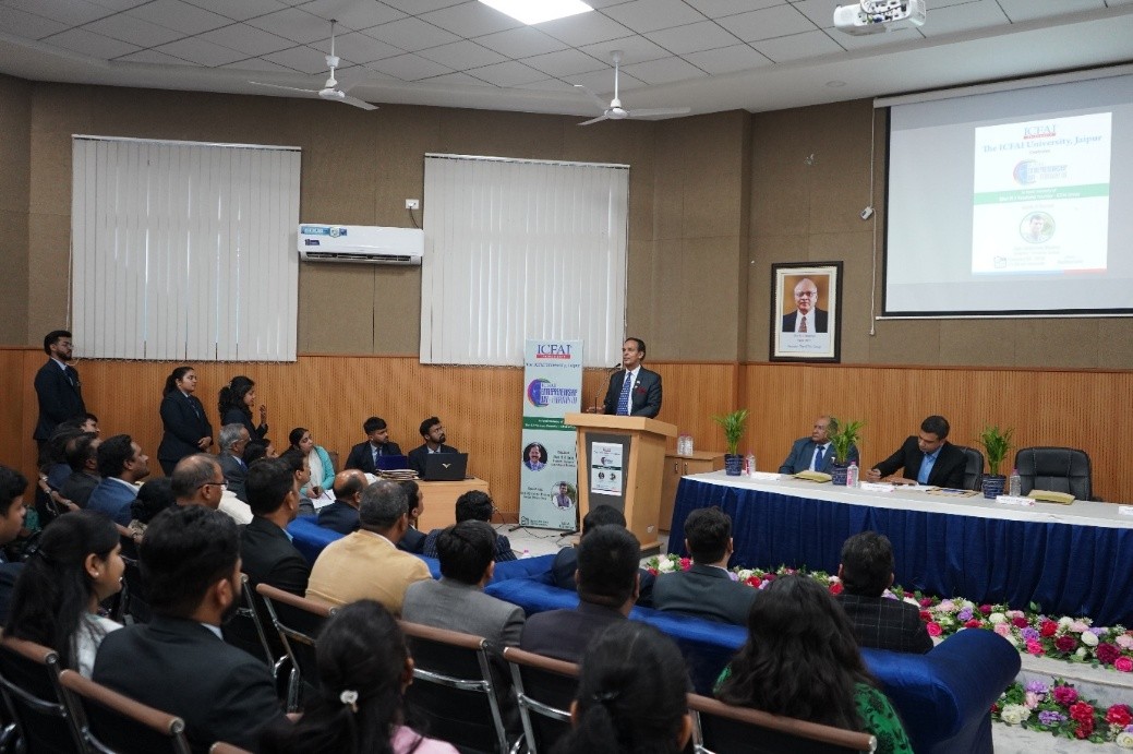 The ICFAI Entrepreneurship Day at IU Jaipur