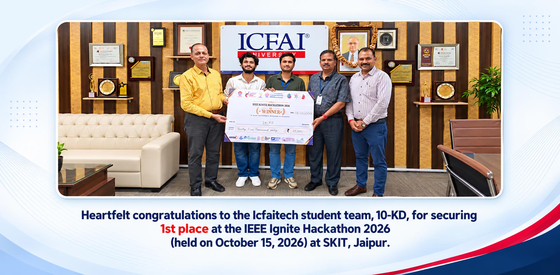 Award - IEEE Ignite Hackathon 2026